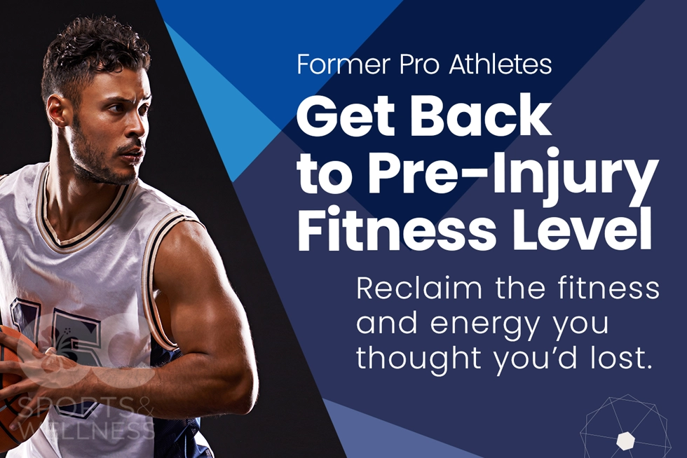 Former Pro Athletes Can Get Back to Pre-Injury Fitness