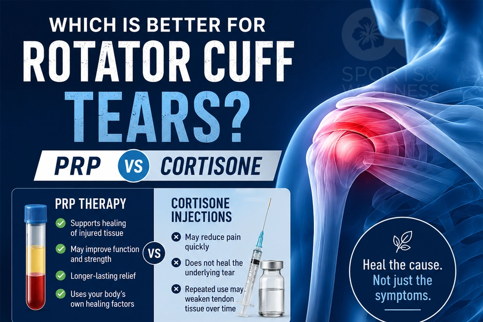 PRP vs. Cortisone for Rotator Cuff Tears